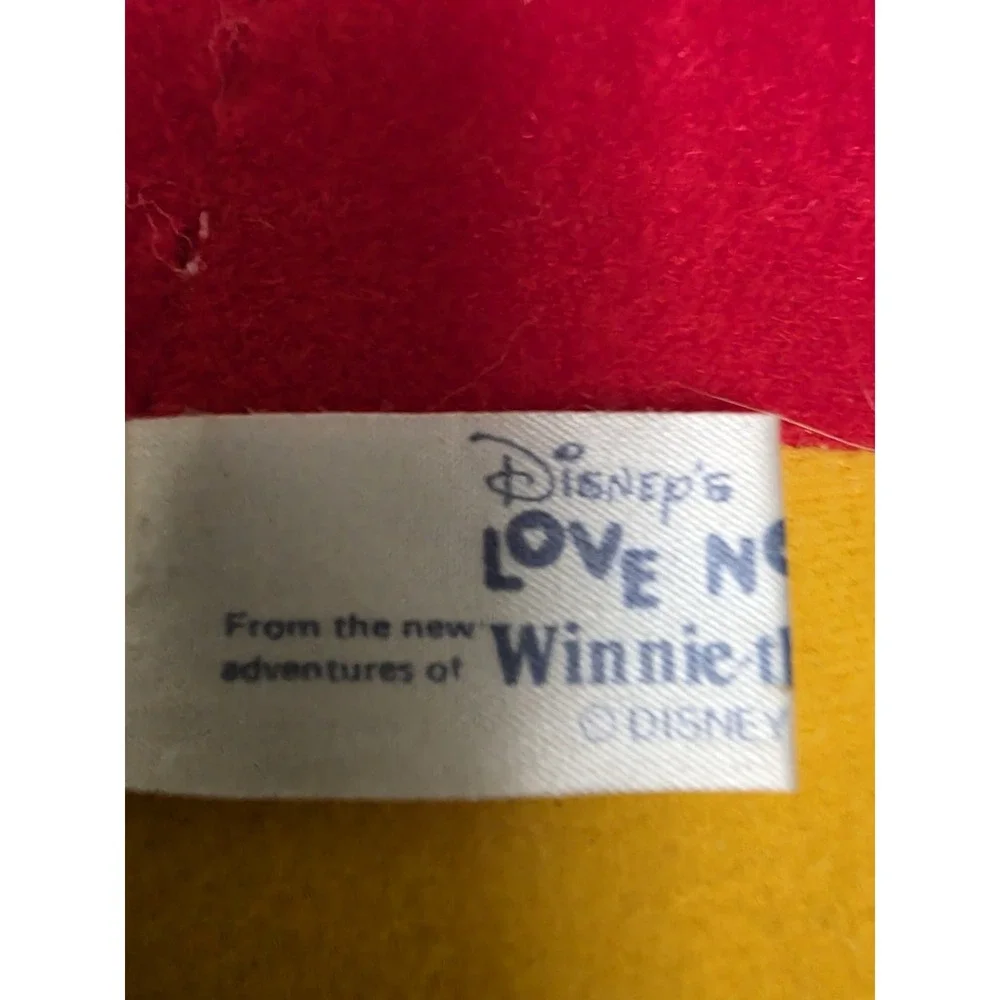Vintage 1990s Disney Love 'N Music Winnie The Pooh Plush Works